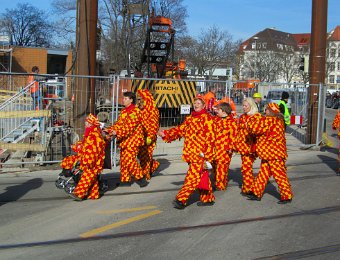 Faschingsumzug Karlsruhe 2012